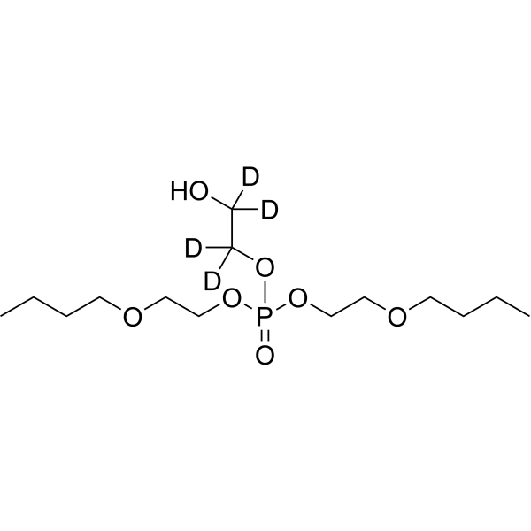 Bis(2-butoxyethyl) 2-hydroxyethyl phosphate-d4 (Bis(2-butoxyethyl) 2-hydroxyethyl phosphate-d4) 2469